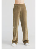 Organic Soft Fleece Straight Cut Sweatpants: Womens
