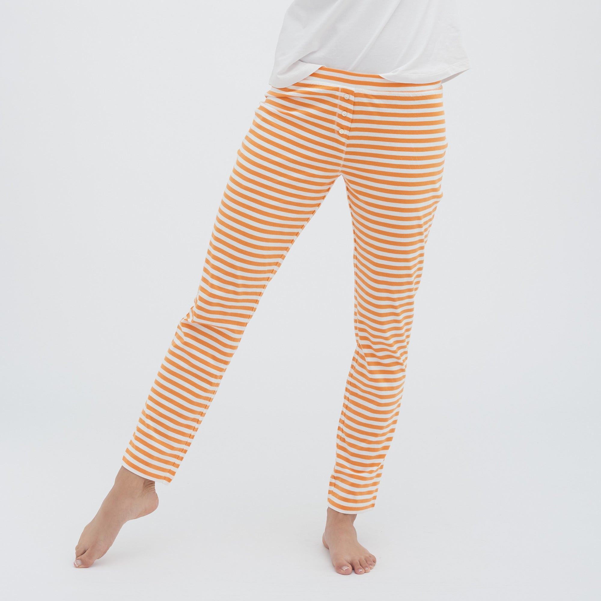 Organic Cotton Sleep Leggings: Women