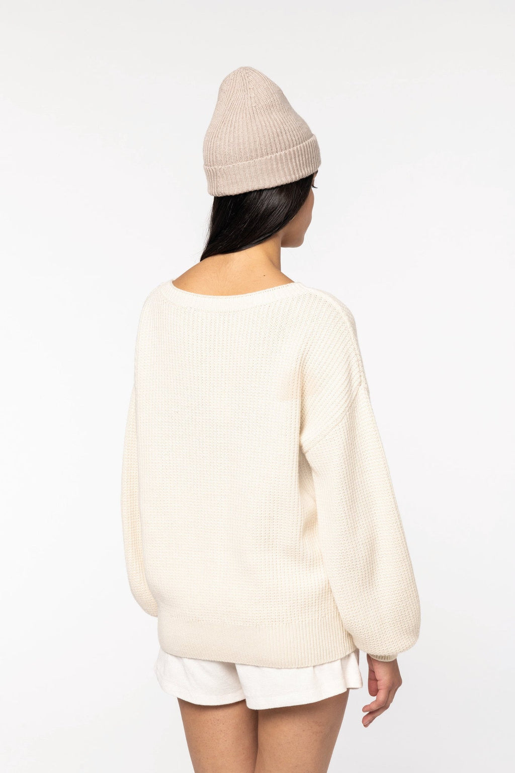 Merino Wool & Organic Cotton Jumper: Womens