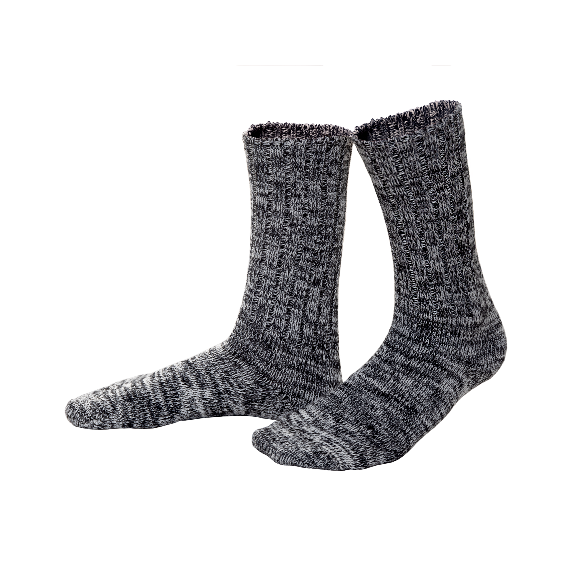 Organic Cotton Mouline Knit Socks: Unisex