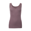 Organic Cotton V-neck Vest: Womens