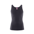 Organic Cotton Ribbed Vest: Mens
