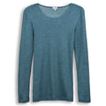 Wool & Organic Cotton Long Sleeve T-shirt: Womens