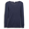 Wool & Organic Cotton Long Sleeve T-shirt: Womens