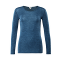 Wool & Organic Cotton Long Sleeve T-shirt: Womens