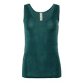 Organic Wool & Silk Vest: Womens