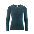 Organic Wool & Silk Long Sleeve T-shirt: Mens