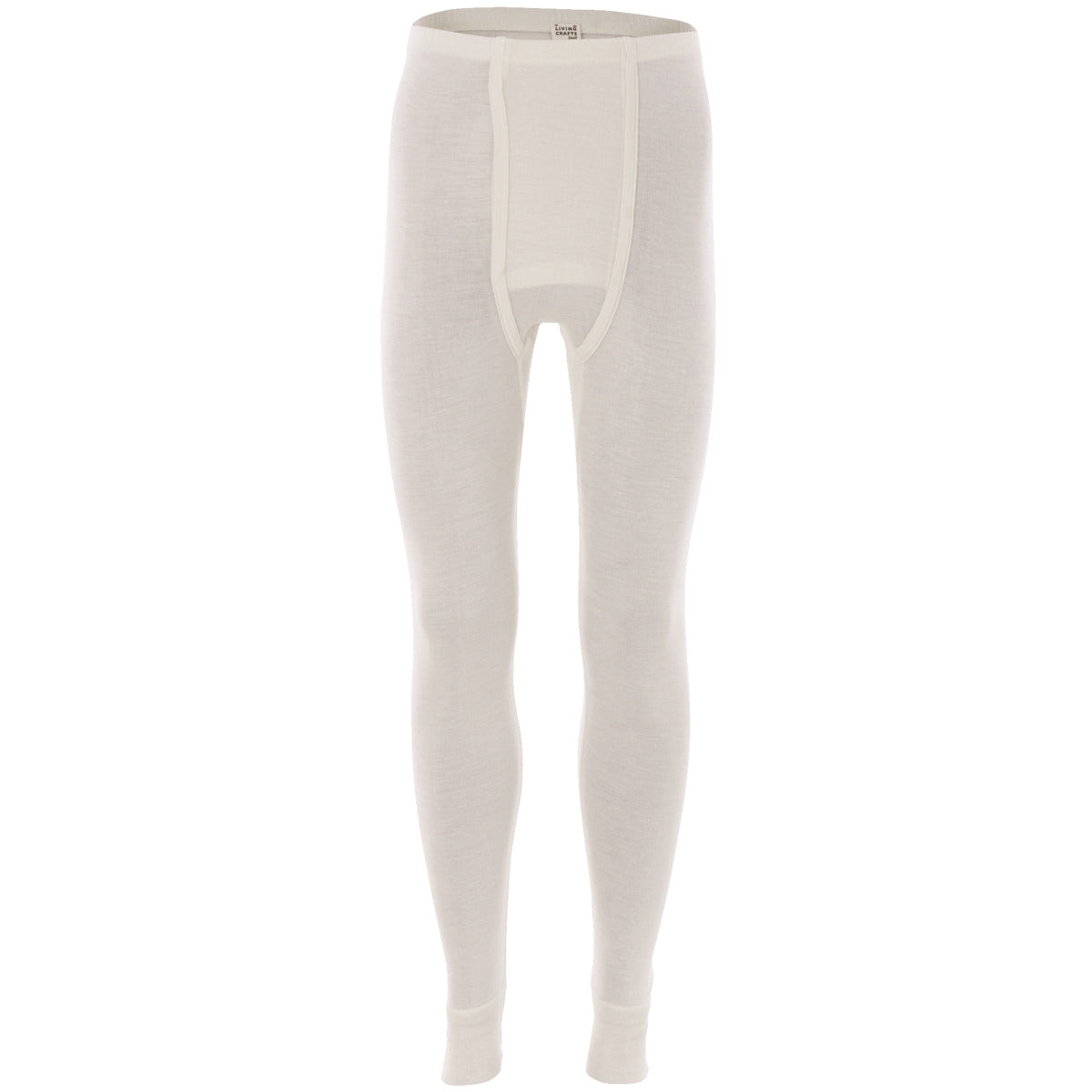 Organic Wool & Silk Long Johns: Mens