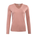 Organic Long Sleeve V-neck: Womens