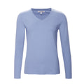 Organic Long Sleeve V-neck: Womens