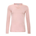 Organic Long Sleeve V-neck: Womens