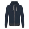 Contrast Zipped Recycled Hoodie