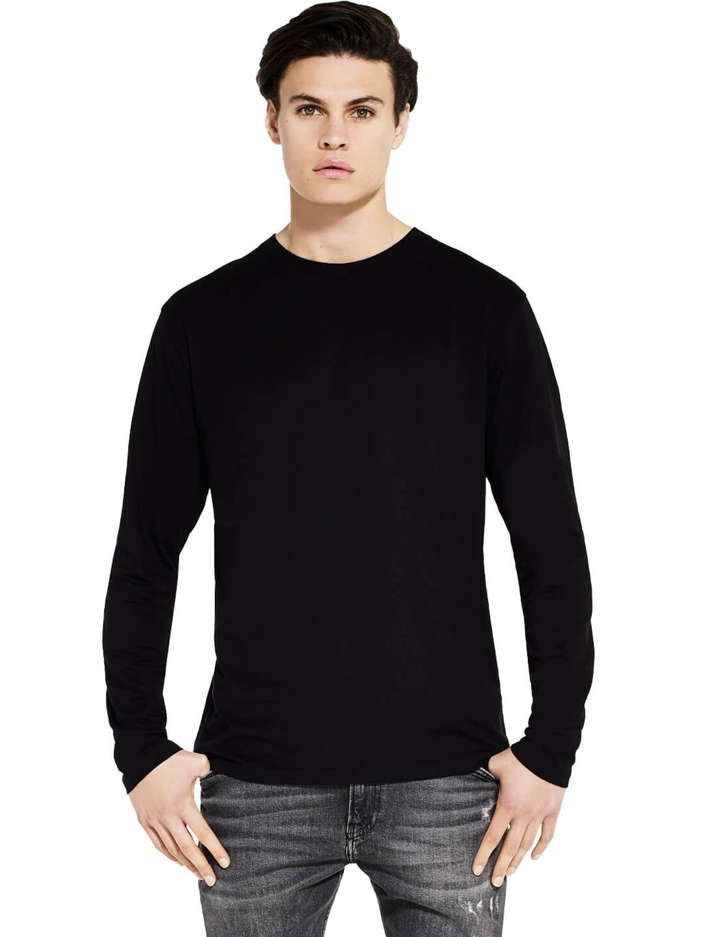 Long Sleeve T-shirt: Earth Positive