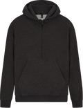 Organic Half Zip Hoodie: Unisex