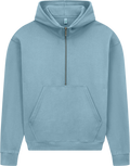 Organic Half Zip Hoodie: Womens