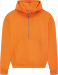 Organic Half Zip Hoodie: Womens