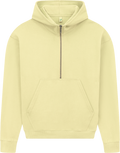 Organic Half Zip Hoodie: Womens