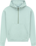 Organic Half Zip Hoodie: Womens