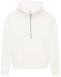 Organic Half Zip Hoodie: Womens