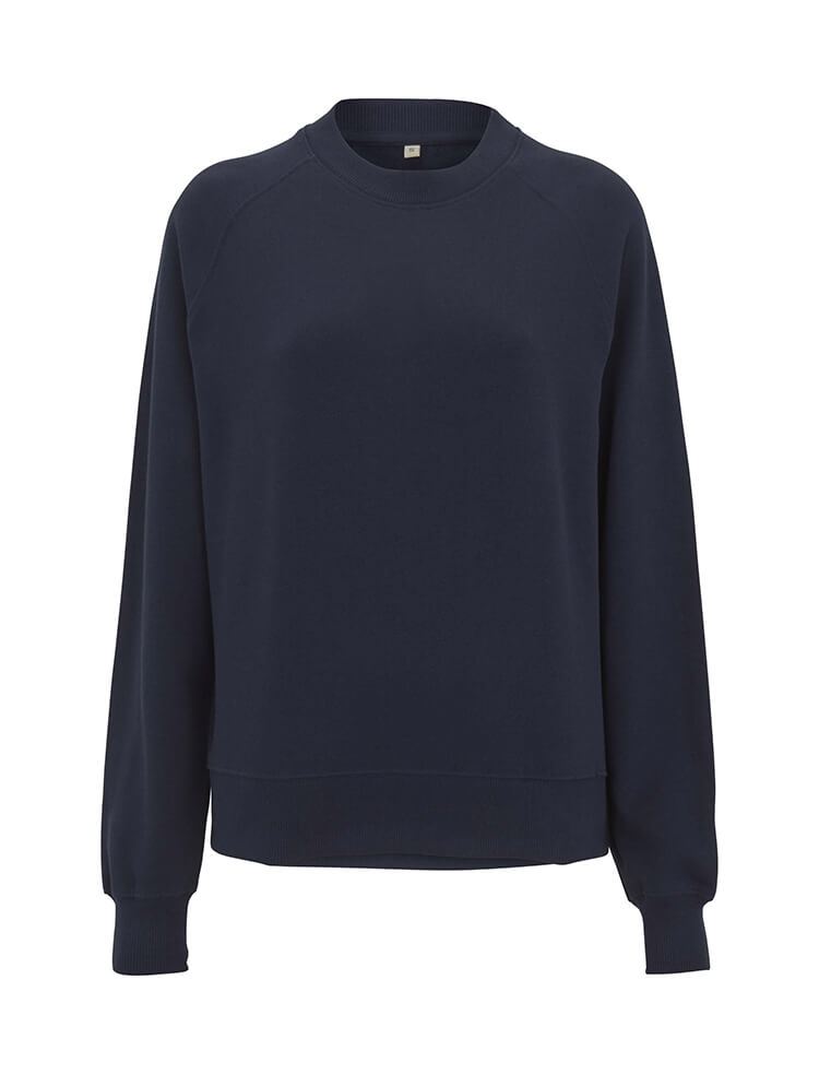 Organic Cotton Raglan Sweatshirt: Womens Earth Positive