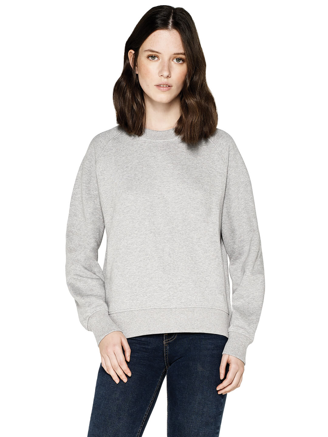 Organic Cotton Raglan Sweatshirt: Womens Earth Positive