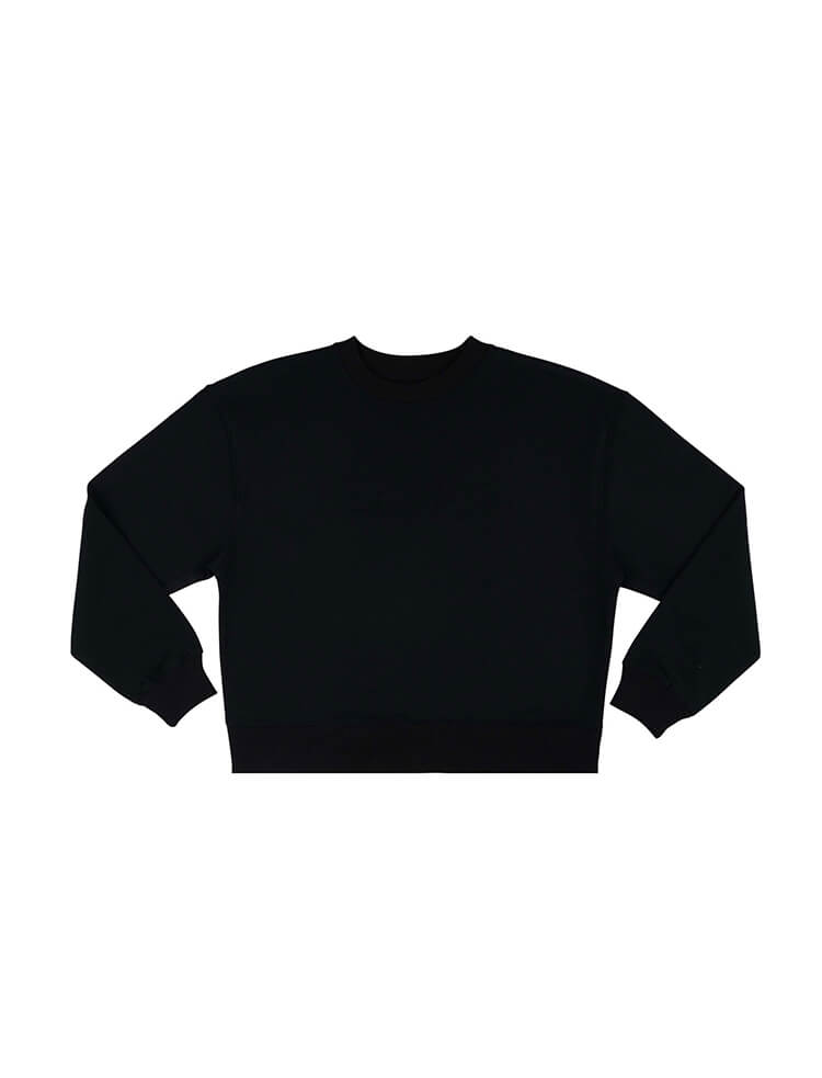 Organic Cotton Dropped Shoulder Sweatshirt: Womens