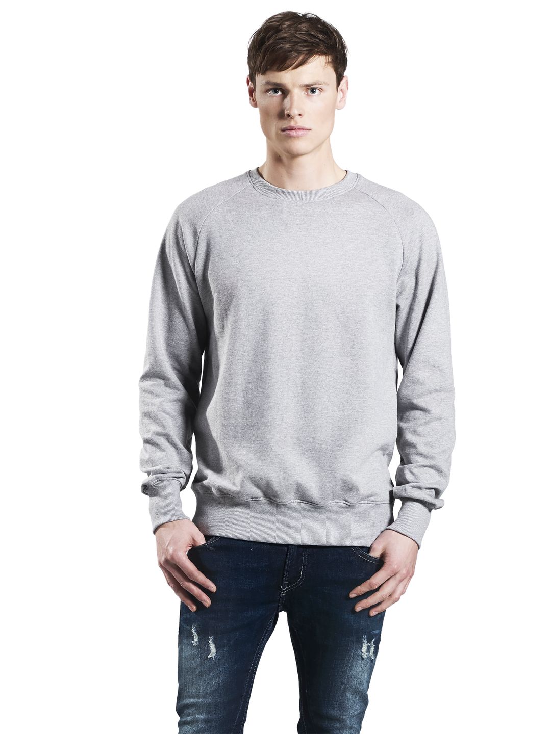 Organic Cotton Raglan Sweatshirt: Earth Positive
