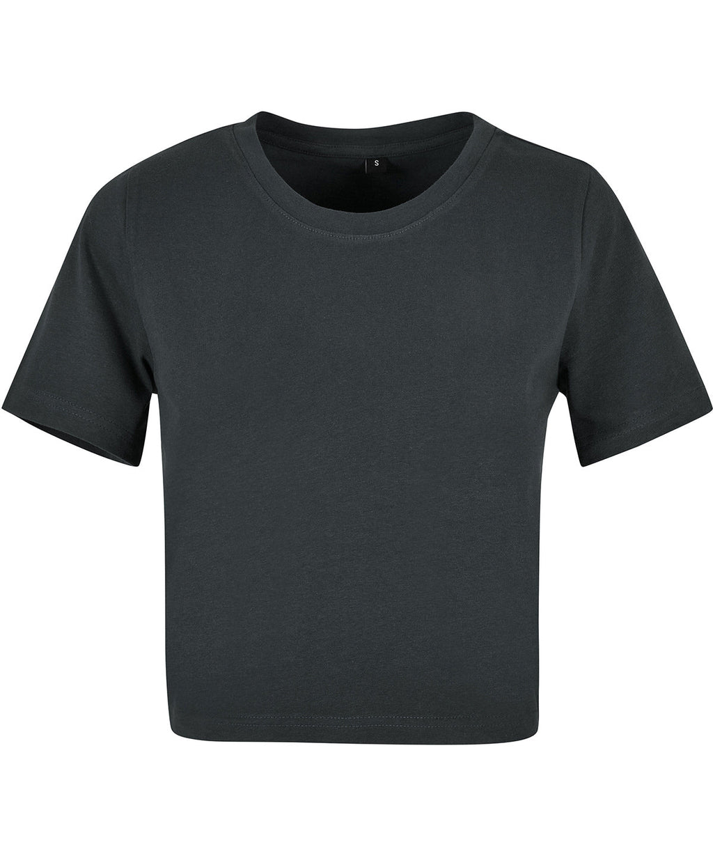 Organic Stretch Cropped T-shirt: Womens