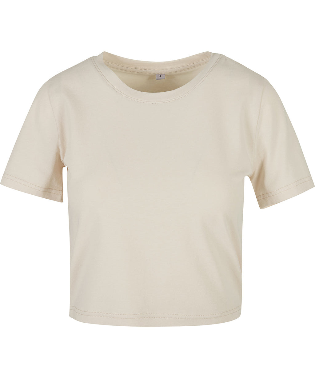 Organic Stretch Cropped T-shirt: Womens