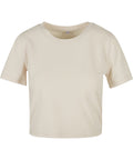 Organic Stretch Cropped T-shirt: Womens