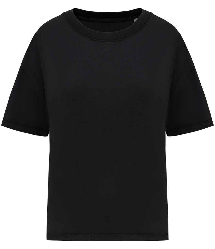 Organic Oversize Washed T-shirt: Womens