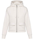 Organic Full Zip Hooded Sweatshirt: Womens