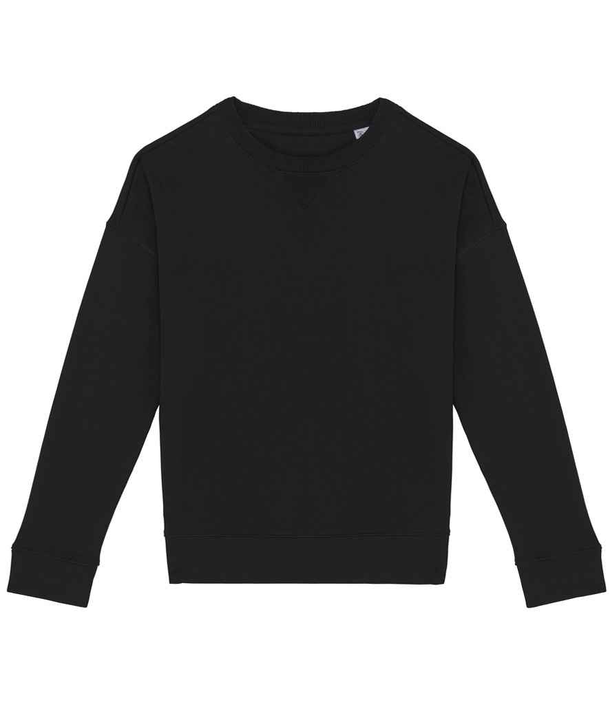 Organic Cotton & Tencel Oversized Sweatshirt: Womens