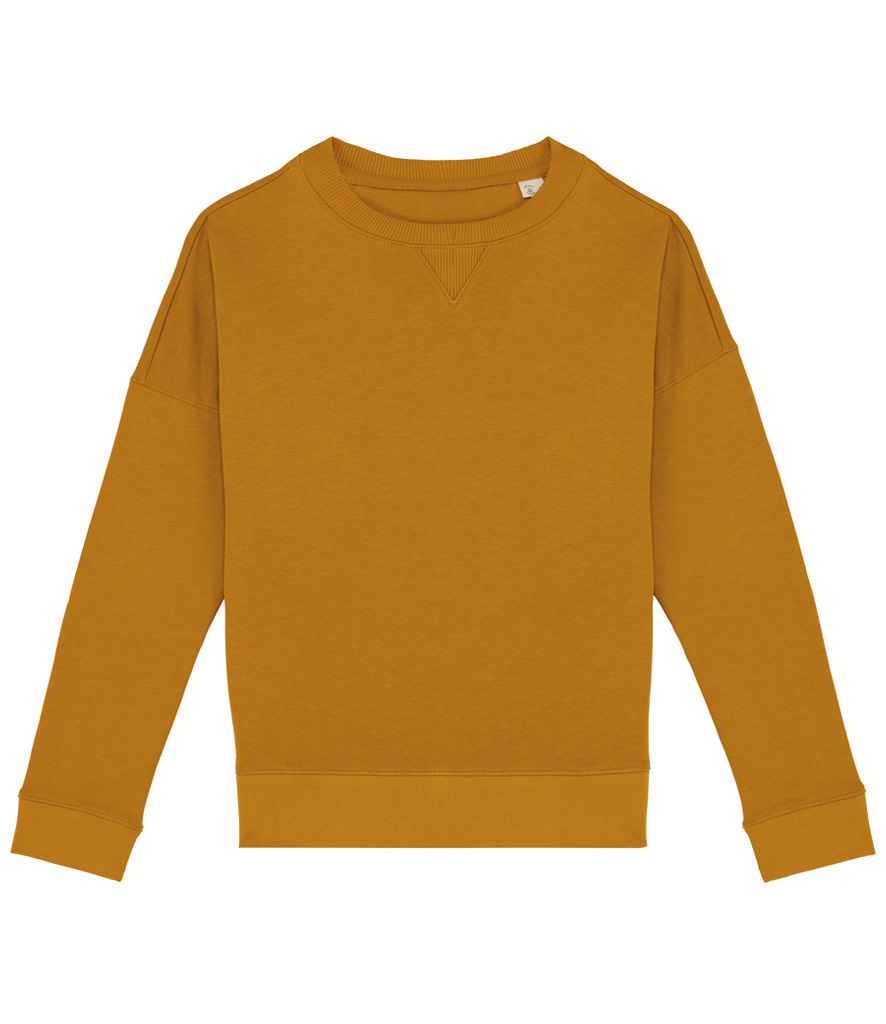 Organic Cotton & Tencel Oversized Sweatshirt: Womens