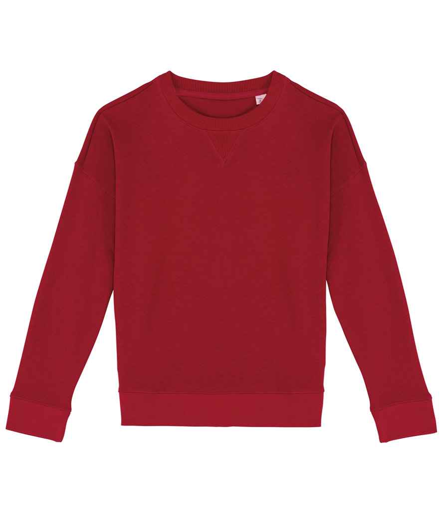 Organic Cotton & Tencel Oversized Sweatshirt: Womens