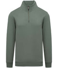 Organic Quarter Zip Sweatshirt: Mens