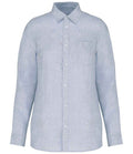 Linen Long Sleeve Shirt: Womens