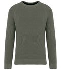 Organic & Recycled Polyester Chunky Knit Sweatshirt