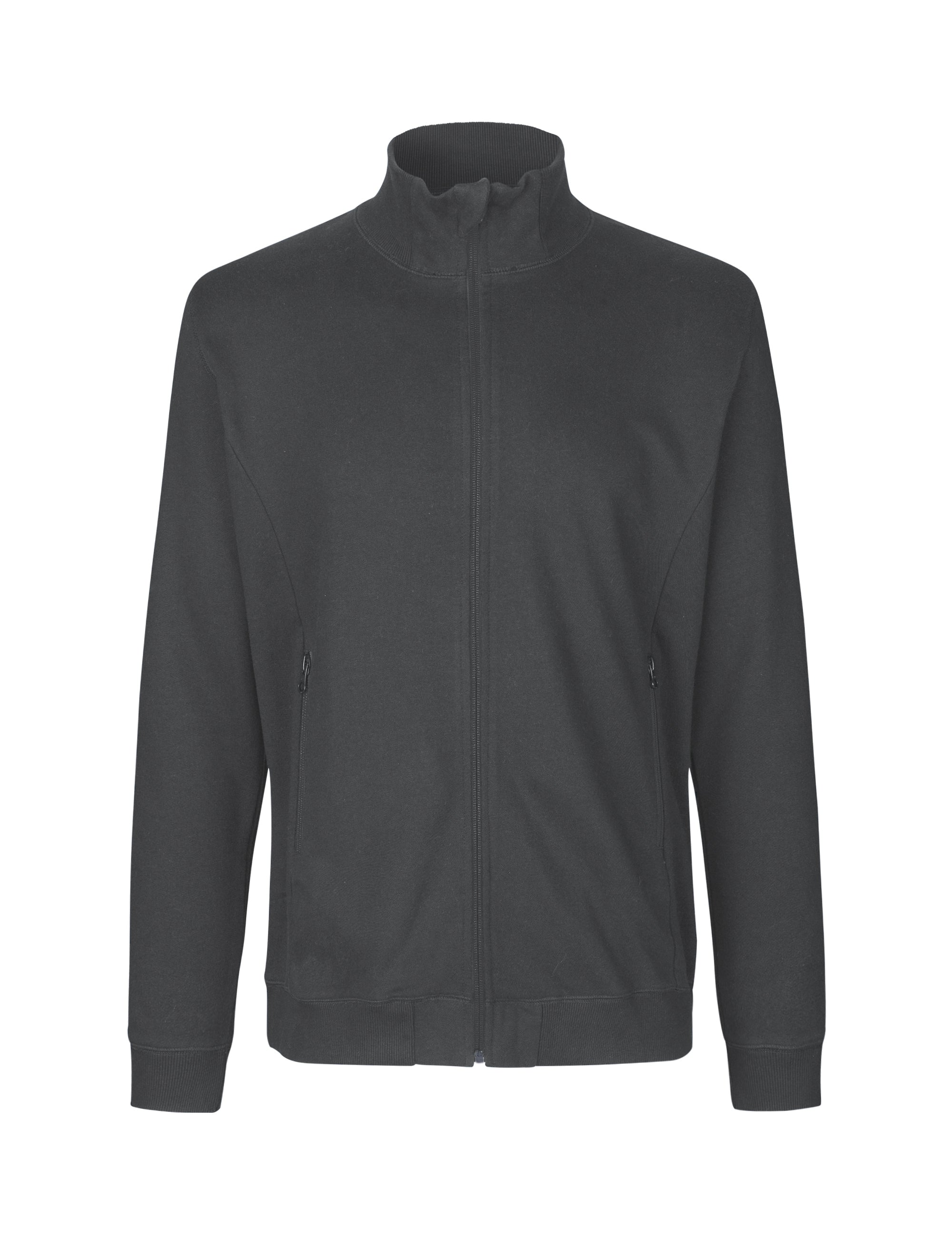 Fairtrade Organic Cotton High Neck Jacket: Unisex