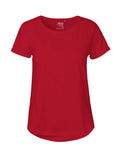 Fairtrade Organic Roll Up Sleeve T-shirt: Womens