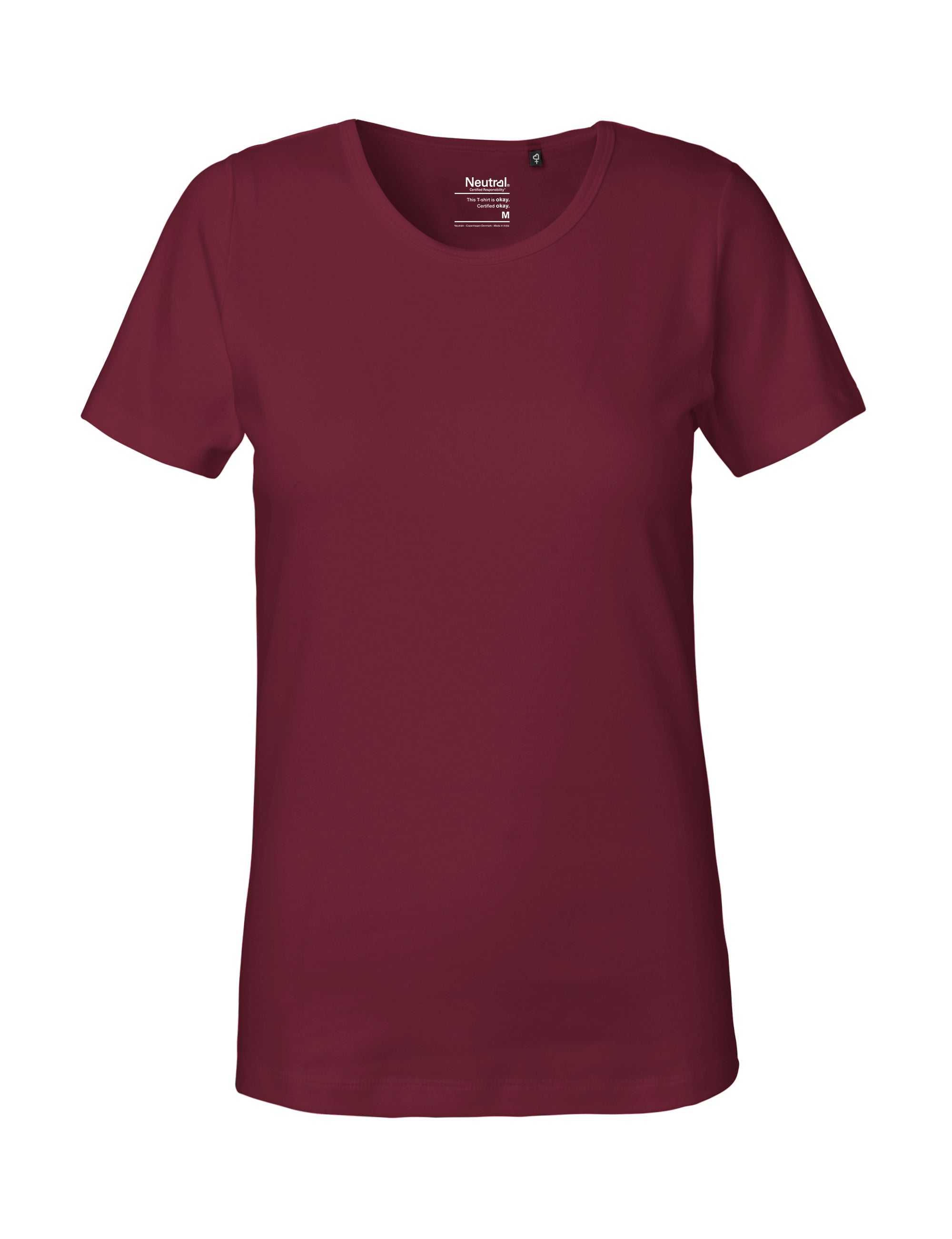 Fairtrade Organic Heavy Interlock T-shirt: Womens