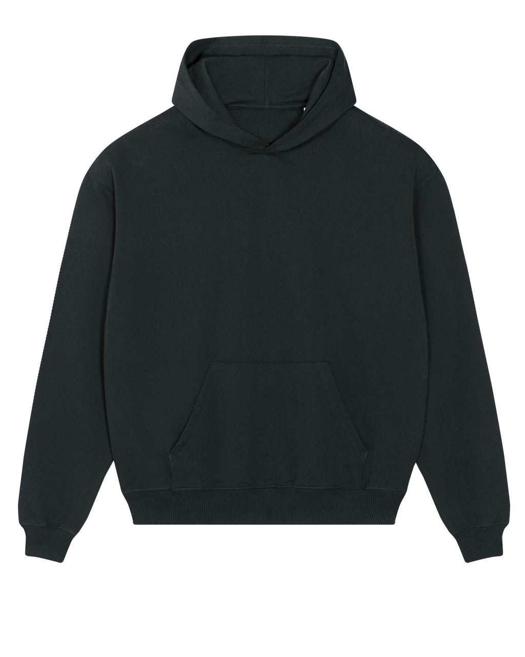 Organic Boxy Heavy Hooded Sweatshirt: Unisex