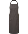 Recycled Polyester And Cotton Bib Apron, Organic And Fairtrade Certified