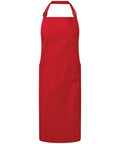 Recycled Polyester And Cotton Bib Apron, Organic And Fairtrade Certified