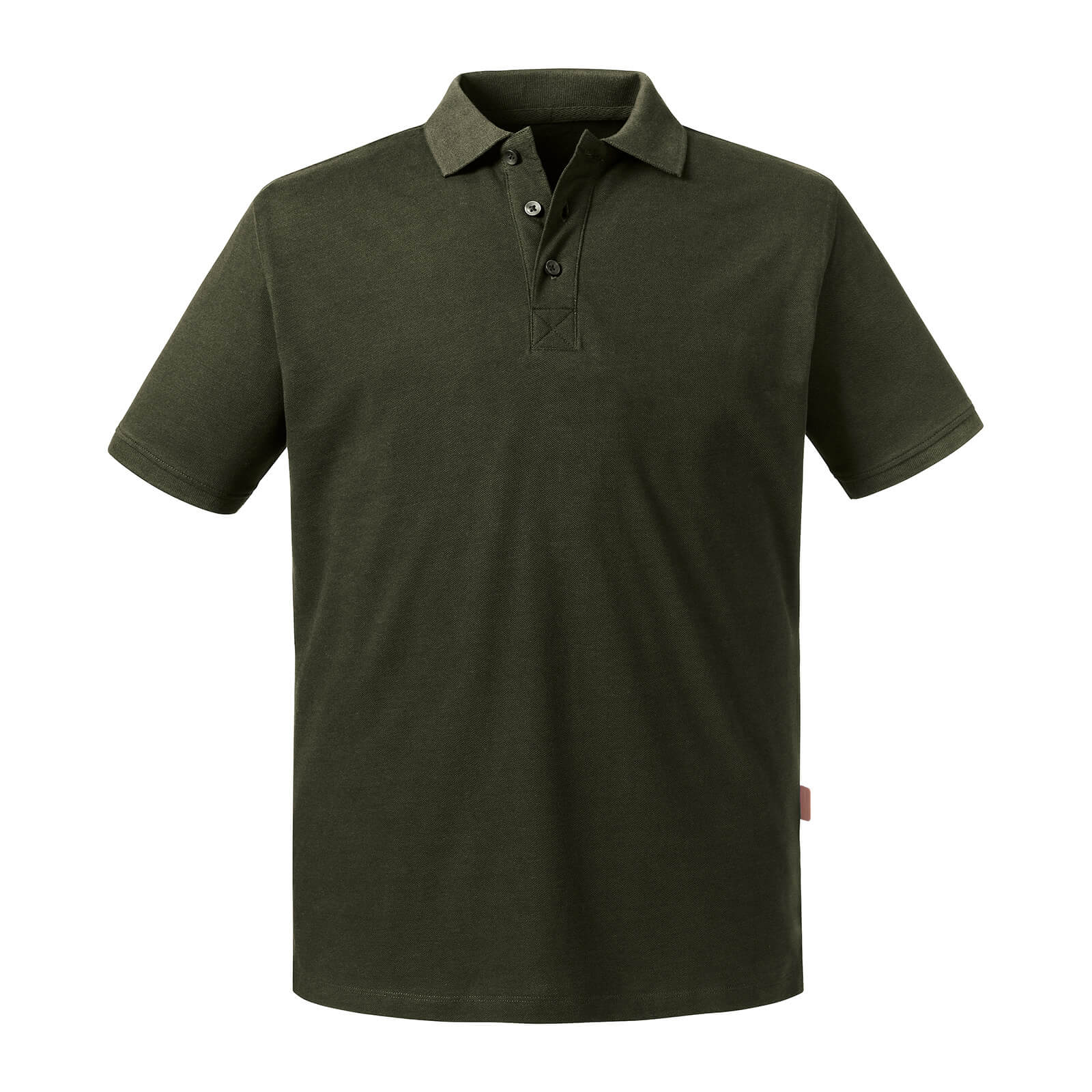Russell Mens Pure Organic Polo