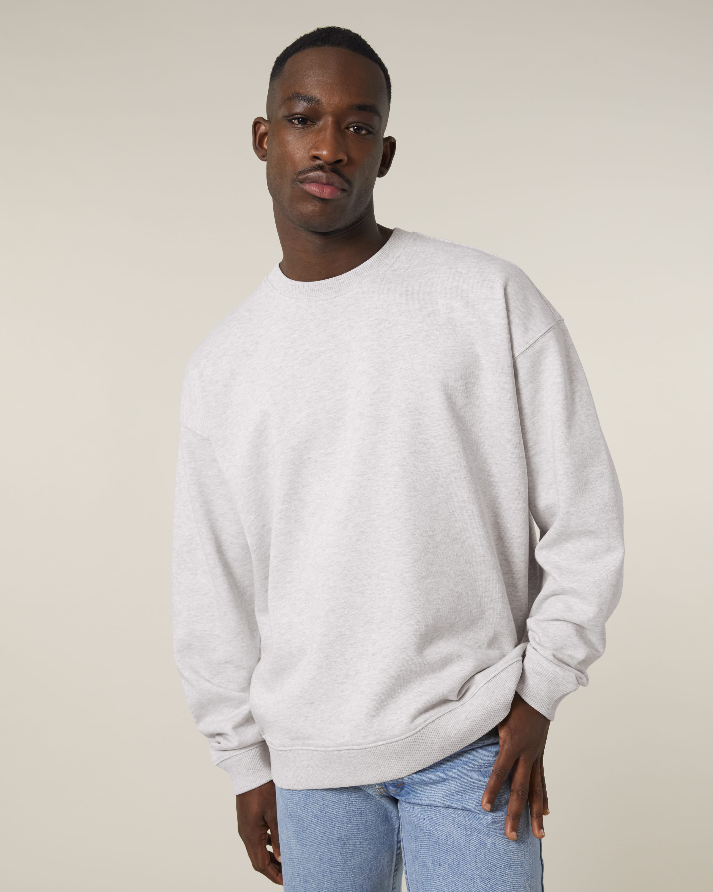Organic Heavy Oversized Sweatshirt: Unisex