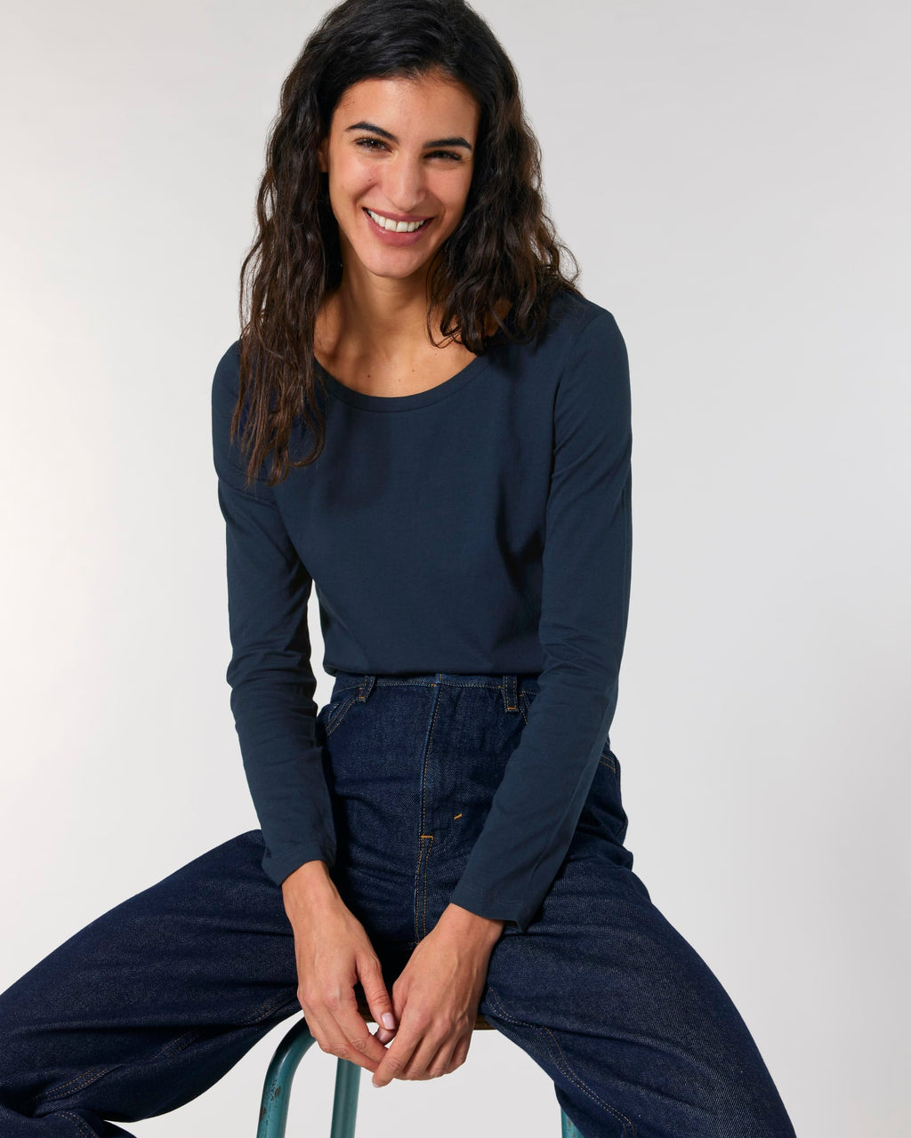 Organic Long Sleeve T-shirt: Womens