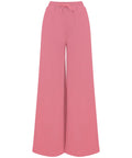 Regenerated Cotton Wide Leg Joggers: Womens
