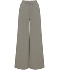 Regenerated Cotton Wide Leg Joggers: Womens