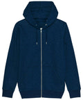 Organic Colours Zipped Hoodie